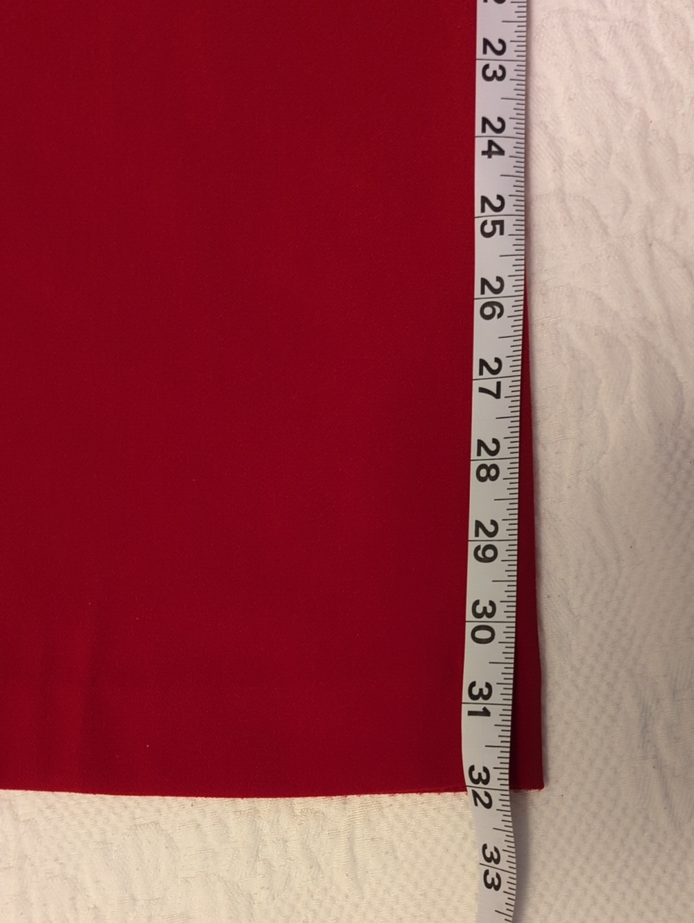 Express Editor Relaxed Trouser Mid Rise Slim Flare Red Pants Size 2 - Picture 9 of 11